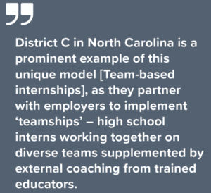 District C featured in a new ASA report: Building Bridges Between Education and Industry